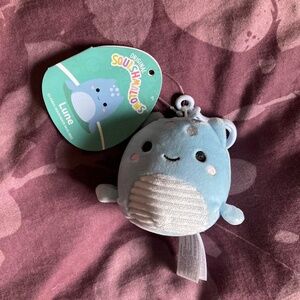 Lune Squishmallow Bag Clip